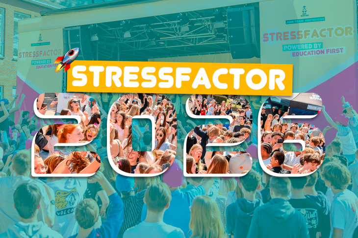 Schrijf je school nu in voor Stressfactor 2026!