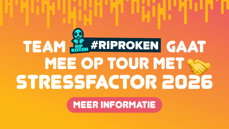 Team #RIProken gaat mee op tour met Stressfactor 2026!