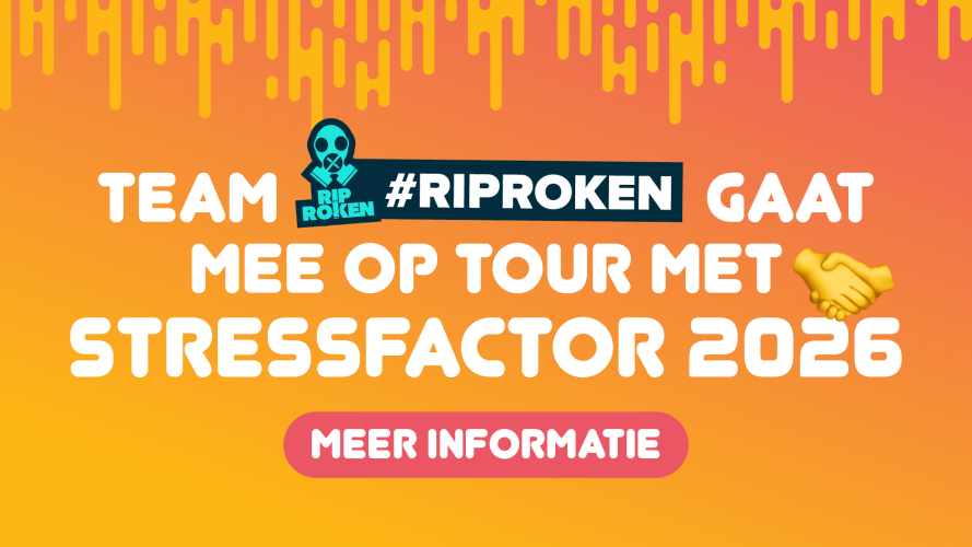 Team #RIProken gaat mee op tour met Stressfactor 2026!