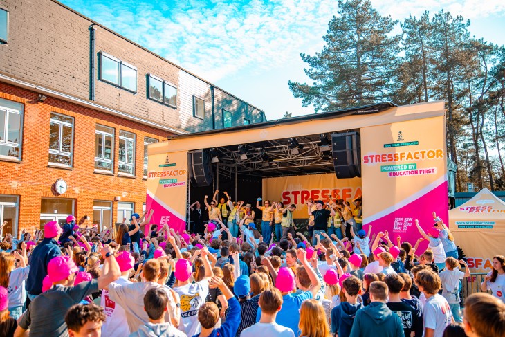 Schrijf je school nu in voor Stressfactor 2026!