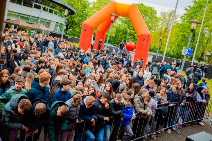 Daani maakte haar debuut op Stressfactor in Venlo!